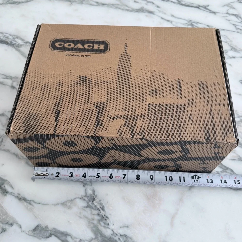 Coach NYC Shoe Box Skyline Monogram Prints